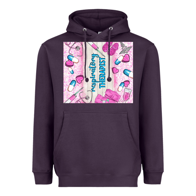 Respiratory Therapist Heavyweight Hoodie by TumblerDesignByShophia | Teevron
