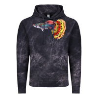 Cloud Black Guppy Fish Vintage Hoodie - LillyAllenDesigns