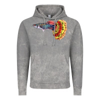 Cloud Rock Guppy Fish Vintage Hoodie - LillyAllenDesigns