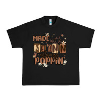 Black made with melanin always poppin Urban Heavy Tee - MaliasSmallBusiness