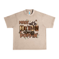 French Oak made with melanin always poppin Urban Heavy Tee - MaliasSmallBusiness