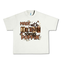 Pistachio made with melanin always poppin Urban Heavy Tee - MaliasSmallBusiness