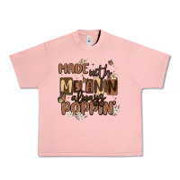 Salmon made with melanin always poppin Urban Heavy Tee - MaliasSmallBusiness
