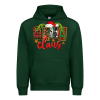 Forest Green Christmas Mama Claus Mother's Day Urban Hoodie - FaDigitalArtStudio
