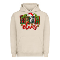 Pigment French Oak Christmas Mama Claus Mother's Day Urban Hoodie - FaDigitalArtStudio