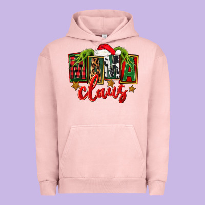 Christmas Mama Claus Mother's Day Urban Hoodie Designed By Fadigitalartstudio