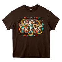 Chocolate Brown girl mama Heavy Core Tee - RacoonDesign