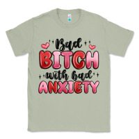 Matcha bad bitch with bad anxiety Classic Tee - MaliasSmallBusiness