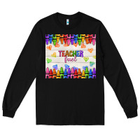 Black teacher fuel Long Sleeve Tee - NancyCooperArtShop
