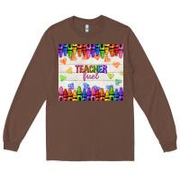 Chestnut teacher fuel Long Sleeve Tee - NancyCooperArtShop