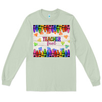 Matcha teacher fuel Long Sleeve Tee - NancyCooperArtShop