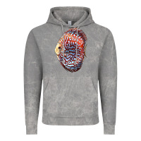 Cloud Rock Discus Fish Vintage Hoodie - LillyAllenDesigns