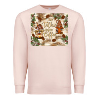 Pale Pink no talkie before coffee with gnomies Premium Sweatshirt - TumblerDesignByShophia