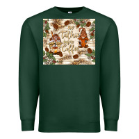 Sports Green no talkie before coffee with gnomies Premium Sweatshirt - TumblerDesignByShophia