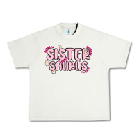 Pistachio sister saurus Urban Heavy Tee - MaliasSmallBusiness