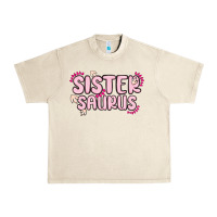 Sandshell sister saurus Urban Heavy Tee - MaliasSmallBusiness