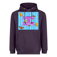 Plum love is love Heavyweight Hoodie - TumblerDesignByShophia