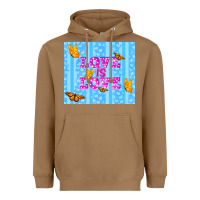 Toasted Coconut love is love Heavyweight Hoodie - TumblerDesignByShophia