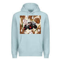 Blue Mist baseball crusher Premium Hoodie - TumblerDesignByShophia
