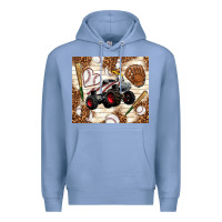 Colony Blue baseball crusher Premium Hoodie - TumblerDesignByShophia