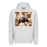 Dove Grey baseball crusher Premium Hoodie - TumblerDesignByShophia