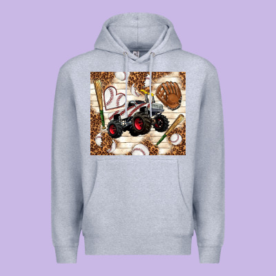 Baseball Crusher Premium Hoodie Designed By Tumblerdesignbyshophia