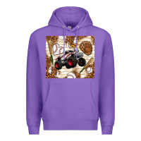 Purple baseball crusher Premium Hoodie - TumblerDesignByShophia