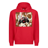 Red baseball crusher Premium Hoodie - TumblerDesignByShophia