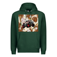 Sports Green baseball crusher Premium Hoodie - TumblerDesignByShophia