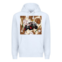 White baseball crusher Premium Hoodie - TumblerDesignByShophia