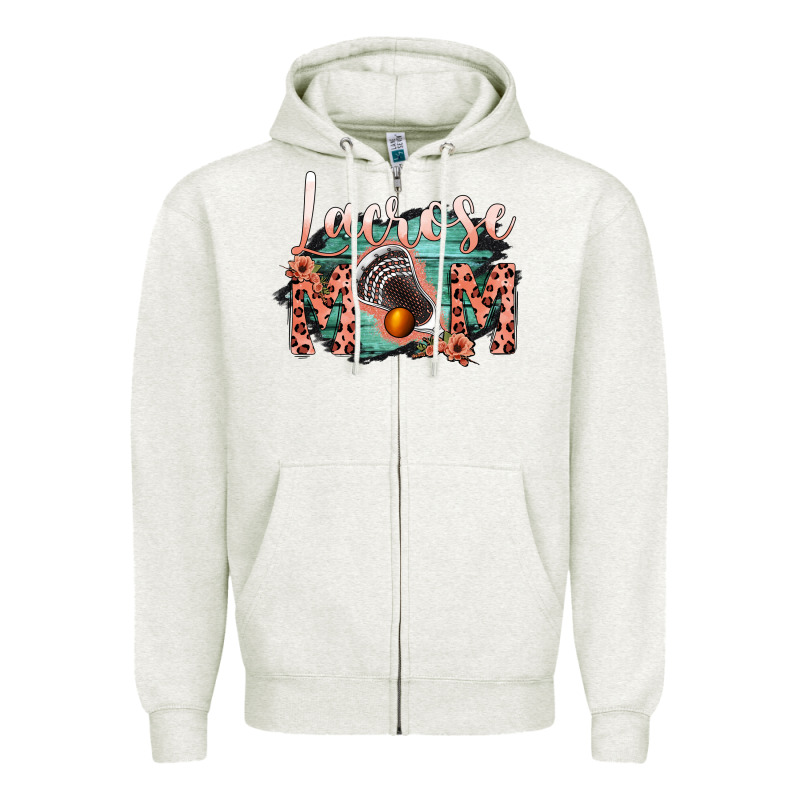 Lacrose Mom Zipper Hoodie by Bettercallsaul | Teevron
