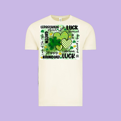 St Patricks Day Vintage Tee Designed By Maliassmallbusiness