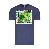 Vintage Denim st patricks day Vintage Tee - MaliasSmallBusiness
