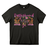Asphalt dachshund mom Heavy Core Tee - BarkalooDesign