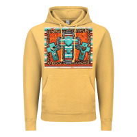 Vintage Mustard turquoise gemstone crosses Vintage Hoodie - Jasminsmagicworld