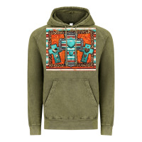 Vintage Olive turquoise gemstone crosses Vintage Hoodie - Jasminsmagicworld
