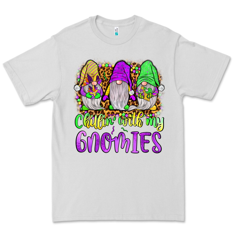 Mardi Gras Chillin' With My Gnomies Premium Tee by JahusDesignShop | Teevron