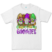White mardi gras chillin' with my gnomies Premium Tee - JahusDesignShop