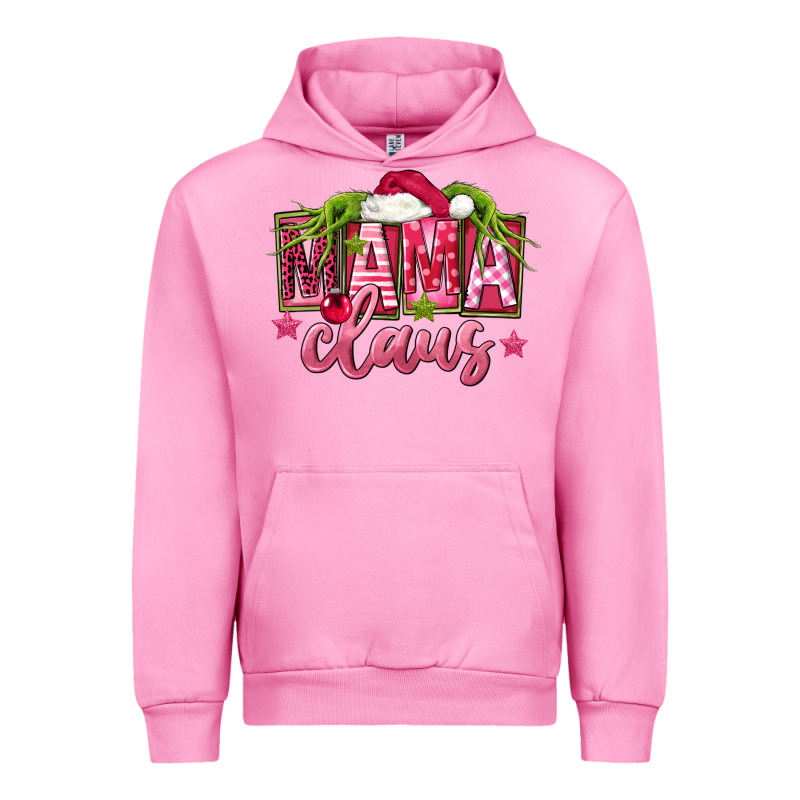 Pink Christmas Mama Claus Urban Hoodie by FaDigitalArtStudio | Teevron