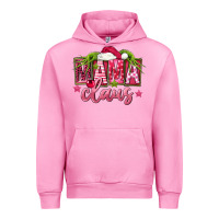 Fuchsia Pink Pink Christmas Mama Claus Urban Hoodie - FaDigitalArtStudio