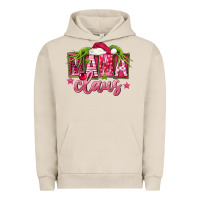 Pigment French Oak Pink Christmas Mama Claus Urban Hoodie - FaDigitalArtStudio