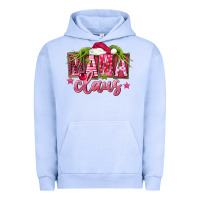 Pigment Grape Ice Pink Christmas Mama Claus Urban Hoodie - FaDigitalArtStudio