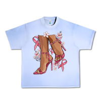 Grape Ice cancer high heels Urban Heavy Tee - MaliasSmallBusiness