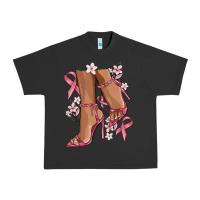 Pigment Black cancer high heels Urban Heavy Tee - MaliasSmallBusiness