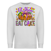 Dove Grey Let them eat cake Premium Sweatshirt - HowdyJamesFarm