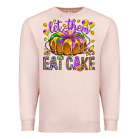Pale Pink Let them eat cake Premium Sweatshirt - HowdyJamesFarm