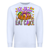 White Let them eat cake Premium Sweatshirt - HowdyJamesFarm