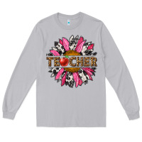 Moon Dust western teacher sunflower Long Sleeve Tee - NancyCooperArtShop