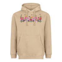 Mushroom wild flowers Heavyweight Hoodie - TumblerDesignByShophia