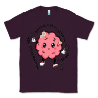 Plum brain Classic Tee - MaliasSmallBusiness